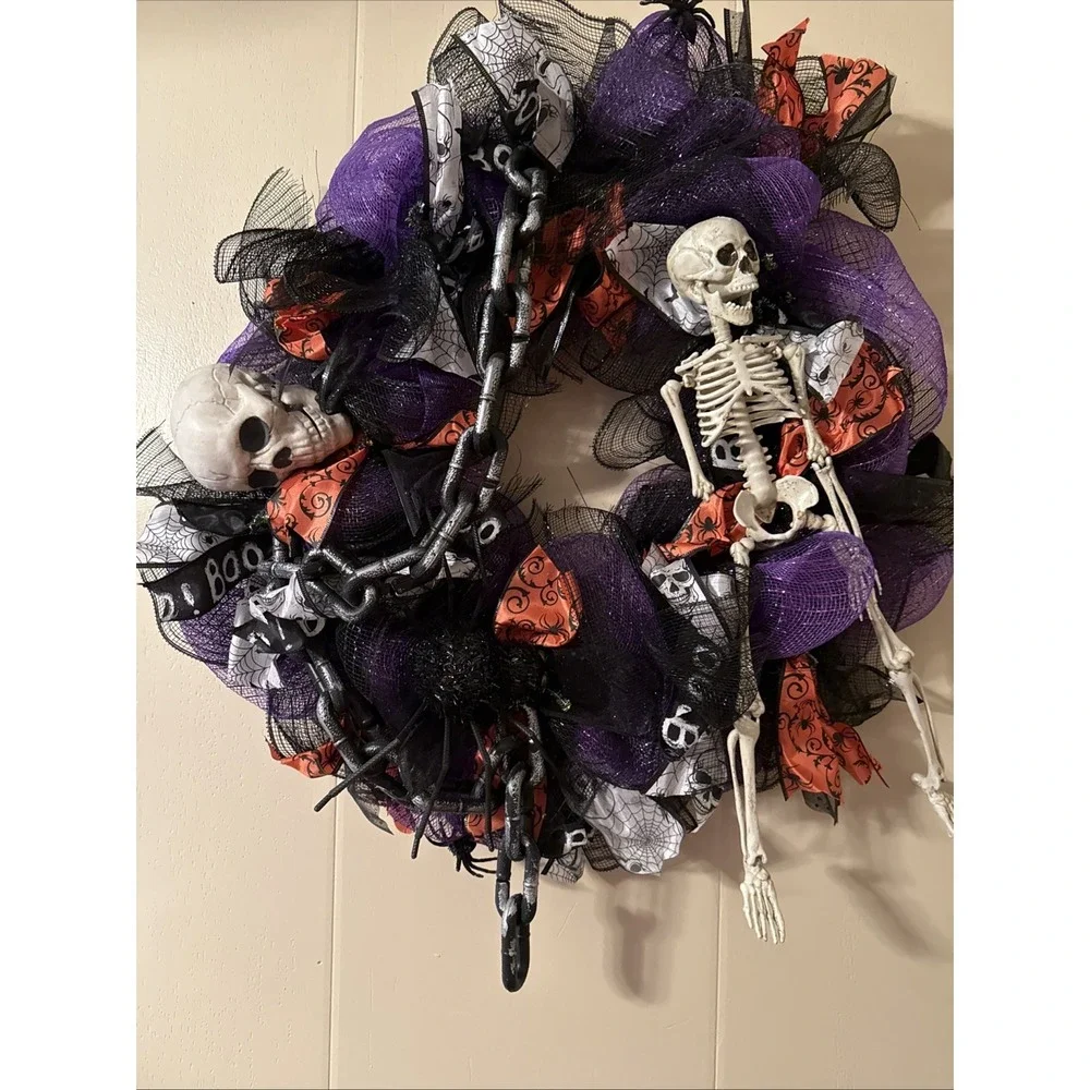 Halloween Door Wreath